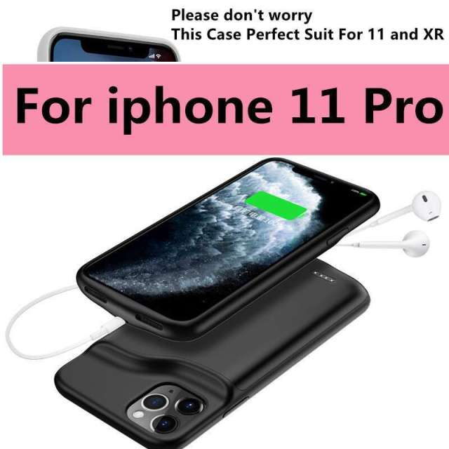 10000mAh Battery Case With Power Bank Charging Cover