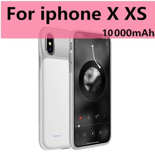 10000mAh Battery Case With Power Bank Charging Cover